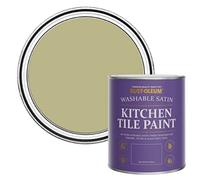 Rust-Oleum Green water resistant Kitchen Tile Paint in Satin Finish - Sage Green 750ml