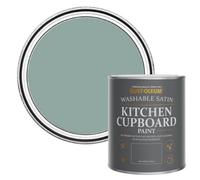 Rust-Oleum Gresham Blue Satin Kitchen Cupboard Paint 750Ml