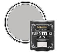 Rust-Oleum Grey Furniture & Skirting Board Paint in Gloss Finish - Fleur 750ml
