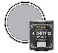 Rust-Oleum Grey Furniture & Skirting Board Paint in Gloss Finish - Monaco Mist 750ml