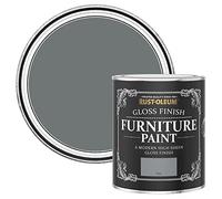 Rust-Oleum Grey Furniture Paint in Gloss Finish - Slate 750ml