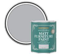 Rust-Oleum Grey Furniture & Skirting Board Paint in Matt Finish - Monaco Mist 750ml