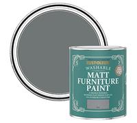 Rust-Oleum Grey Furniture Paint in Matt Finish - Slate 750ml