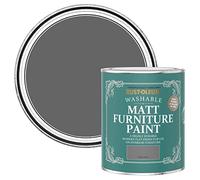 Rust-Oleum Grey Furniture & Skirting Board Paint in Matt Finish - Torch Grey 750ml