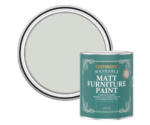 Rust-Oleum Grey Furniture & Skirting Board Paint in Matt Finish - Winter Grey 750ml