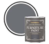 Rust-Oleum Marine Grey Satin Furniture Paint 750Ml