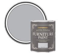 Rust-Oleum Grey Furniture & Skirting Board Paint in Satin Finish - Monaco Mist 750ml
