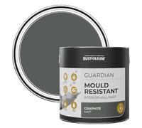 Rust-Oleum Grey Guardian Mould Resistant Wall Paint - Graphite 2.5L