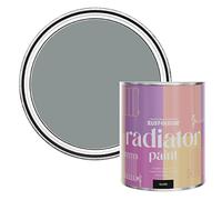 Rust-Oleum Grey Heat Resistant Radiator Paint in Gloss Finish - Slate 750ml