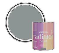 Rust-Oleum Grey Heat Resistant Radiator Paint in Satin Finish - Slate 750ml