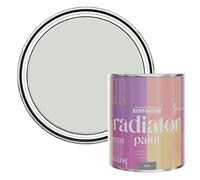 Rust-Oleum Winter Grey Satin Radiator Paint 750Ml
