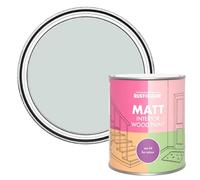 Rust-Oleum Grey Interior Wood Paint in Matt Finish - Dove 750ml