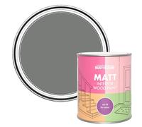 Rust-Oleum Grey Interior Wood Paint in Matt Finish - Torch Grey 750ml
