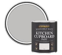 Rust-Oleum Grey Kitchen Cupboard Paint in Matt Finish - Fleur 750ml