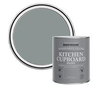 Rust-Oleum Grey Kitchen Cupboard Paint in Gloss Finish - Slate 750ml