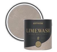 Rust-Oleum Grey Limewash Effect Wall Paint - No.195 2.5L