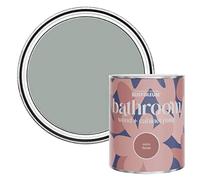Rust-Oleum Grey Moisture Resistant Bathroom Wood and Cabinet Paint in Satin Finish - Pitch Grey 750ml