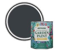 Rust-Oleum Grey Mould-Resistant Garden Paint In Matt Finish - Anthracite (RAL 7016) 750ml