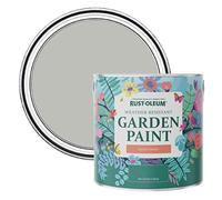 Rust-Oleum Grey Mould-Resistant Garden Paint In Satin Finish - Flint 2.5L