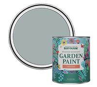 Rust-Oleum Grey Mould-Resistant Garden Paint In Satin Finish - Marine Grey 750ml