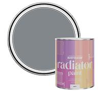 Rust-Oleum Grey Radiator Paint in Matt Finish - Mineral Grey 750ml