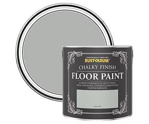 Rust-Oleum Grey Scratch-Proof Floor Paint in Matt Finish - Library Grey 2.5L