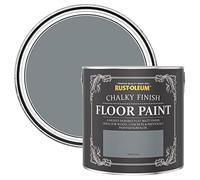 Rust-Oleum Grey Scratch-Resistant Floor Paint in Matt Finish - Mineral Grey 2.5L