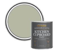 Rust-Oleum Grey Scrubbable Kitchen Cupboard Paint in Satin Finish - Tanglewood 750ml