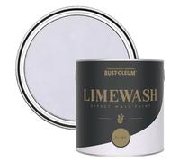 Rust-Oleum Grey Textured Paint for Interior Feature Walls | Limewash Effect Wall Paint - No.003 2.5L