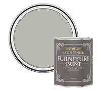 Rust-Oleum Grey Furniture Paint in Satin Finish - Grey Tree 750ml
