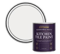 Rust-Oleum Grey water resistant Kitchen Tile Paint in Matt Finish - Fleur 750ml