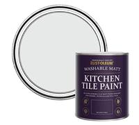 Rust-Oleum Grey water resistant Kitchen Tile Paint in Matt Finish - Monaco Mist 750ml