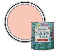 Rust-Oleum Peach Mould-Resistant Garden Paint In Gloss Finish - Happy As A Clam 750ml