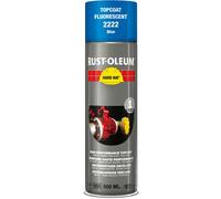 Rust Oleum Hard Hat Fluorescent Spray Paint Blue 500ml