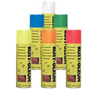 Rust Oleum Hard Hat Line Marking Spray Paint Traffic White 750ml