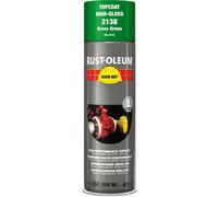 RUST-OLEUM 2137 Hard Hat Topcoat Ral-Colours, The Nr. 1 Industrial Paint Aerosol. Go Further, Work Faster, Last Longer!, Moss green-RAL 6005