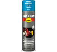 RUST-OLEUM 2123 Hard Hat Topcoat Ral-Colours, The Nr. 1 Industrial Paint Aerosol. Go Further, Work Faster, Last Longer!, Light blue-RAL 5012