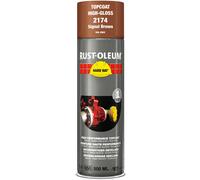 RUST-OLEUM 2174 Hard Hat Topcoat Ral-Colours, The Nr. 1 Industrial Paint Aerosol. Go Further, Work Faster, Last Longer!, Signal brown-RAL 8002