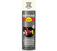 RUST-OLEUM 2193 Hard Hat Topcoat Ral-Colours, The Nr. 1 Industrial Paint Aerosol. Go Further, Work Faster, Last Longer!, Satin white-RAL 9010