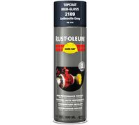 RUST-OLEUM 2189 Hard Hat Topcoat Ral-Colours, The Nr. 1 Industrial Paint Aerosol. Go Further, Work Faster, Last Longer!, Anthracite grey-RAL 7016
