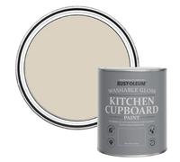Rust-Oleum Beige Kitchen Cupboard Paint in Gloss Finish - Hessian 750ml