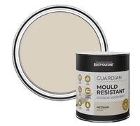 Rust-Oleum Beige Guardian Mould Resistant Interior Wood Paint in Satin Finish - Hessian 750ml