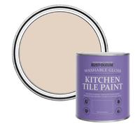 Rust-Oleum Pink Water-Resistant Kitchen Tile Paint in Gloss Finish - Homespun 750ml