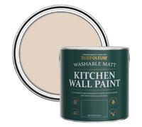 Rust-Oleum Pink Washable Kitchen Wall Paint in Matt Finish - Homespun 2.5L