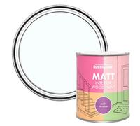 Rust-Oleum Blue Interior Wood Paint in Matt Finish - Icecap 750ml