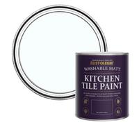 Rust-Oleum Light Blue water resistant Kitchen Tile Paint in Matt Finish - Icecap 750ml, SHDRCT1475, 0.75 Liters