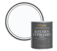 Rust-Oleum Light Blue Scrubbable Kitchen Cupboard Paint in Satin Finish - Icecap 750ml