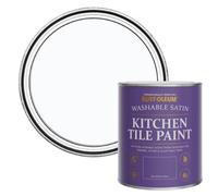 Rust-Oleum Blue water resistant Kitchen Tile Paint in Satin Finish - Icecap 750ml
