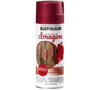 Rust-Oleum Imagine Craft & Hobby Glitter Spray Paint Glitter Red 10.25 oz.