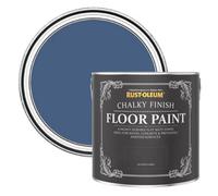 Rust-Oleum Blue Scratch-Proof Floor Paint in Matt Finish - Ink Blue 2.5L